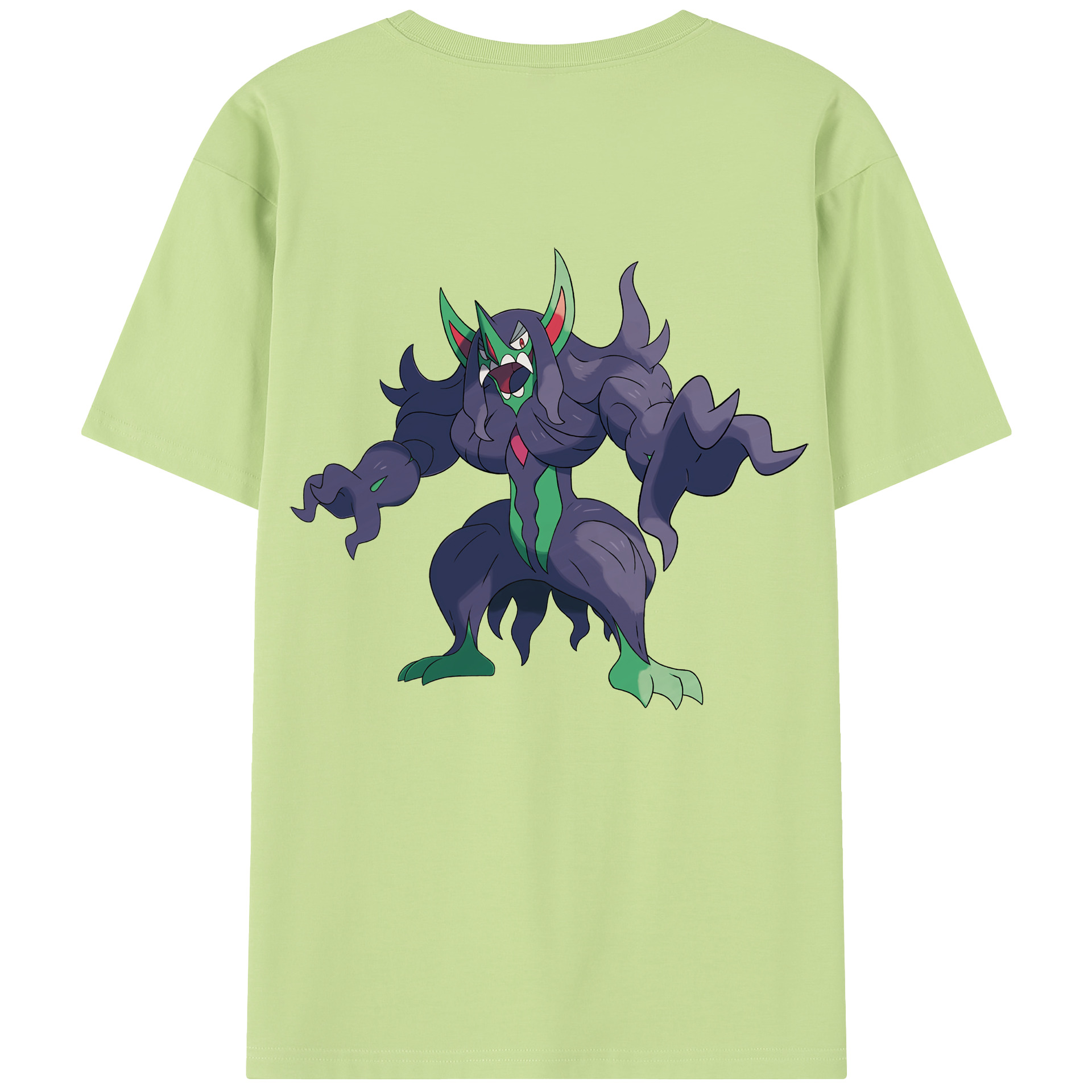 （画像用） ポケットモンスター Pokémon 綿100％半袖Tシャツ（背面プリント）
